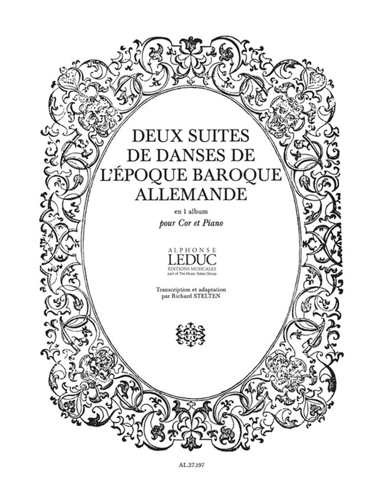 2 Suites de Danses de LEpoque Baroque Allemande